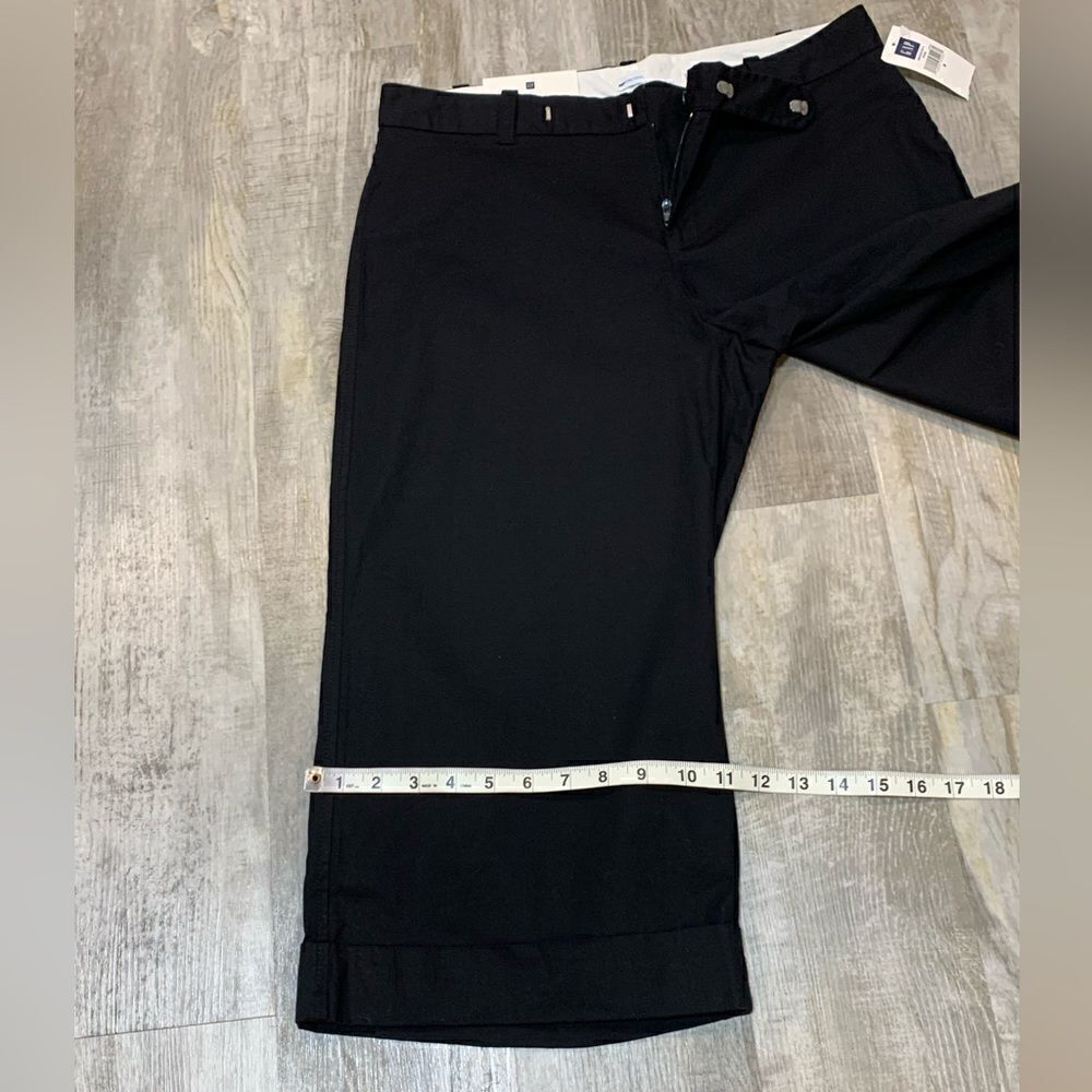 NWT The gap womans black modern fit cuffed gaucho size 8 - Picture 8 of 16